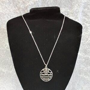 BNWOT 3/$30 Florence Scovel Death Star 18" Chain/Charm Fashion Jewelry!!